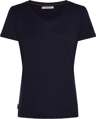 Icebreaker Merino 150 Tech Lite S/S Scoop Tee Merinoshirt f&uuml;r Damen | blau