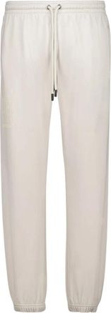 Off-white Pumice Stone Cuffed Trainingsbroeken - Heren - Sweatpants - Beige - S - Katoen - Broeken