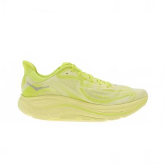 Hoka One One Mens Clifton 10 Shoe In Neon Green
