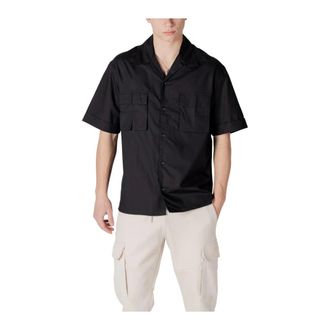 Antony Morato Hombre, Camisas, Negro, Talla: S