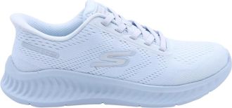 Skechers Pecker - Dames - Sneakers - Blauw - 36 EU - Schoenen