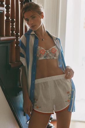 Maeve The Bennet Buttondown Shirt by Maeve: Linen Edition