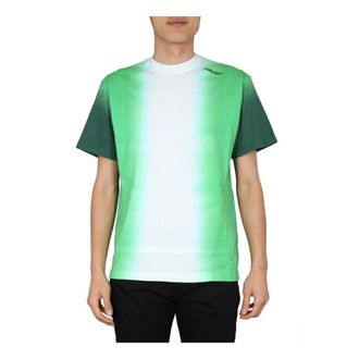 AMBUSH T-Shirts, male, Green, Size: S Tie Dye Paneled T-Shirt
