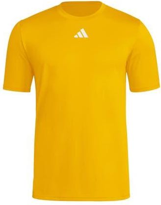 adidas Pregame Logo T-Shirt in Team Collegiate Gold/White at Nordstrom Rack, Size Xx-Large