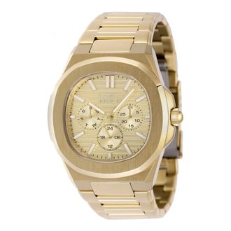 Invicta Accessoires, Heren, Geel, ONE Size, Speedway Bold Sport Rond Horloge