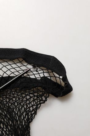 Dolce & Gabbana Black Fishnet Tights Stocking Pantyhose One Size Womens Socks (Pre-Owned)