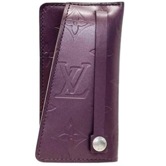 Louis Vuitton Pre-owned Accessories, unisex, Purple, Size: ONE SIZE Pre-owned Canvas Key-Holder