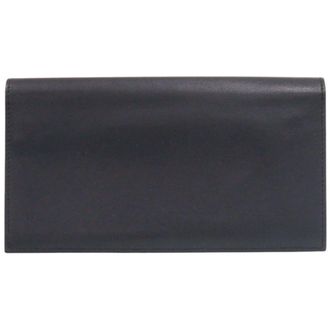 Herm&egrave;s Blue Indigo Swift Leather Coin Purse/Coin Case (Pre-Owned)