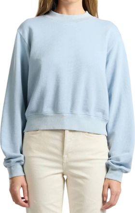Cotton Citizen Milan Crew Sweatshirt In Vintage Crystalline