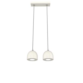 Lumicom Campanella Lampara De Techo Lineal X2 Monocolor Brillo