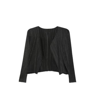 Pleats Please Issey Miyake Pleated High-neck Top