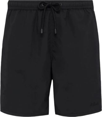 MC2 Saint Barth Costume da bagno Patmos con coulisse - Nero