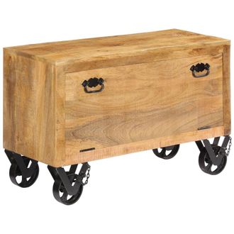 vidaXL Zapatero Madera Maciza De Mango 86x35x55 Cm Vidaxl