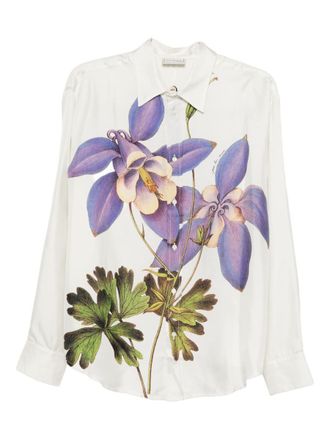 Pierre-Louis Mascia Printed Silk Shirt
