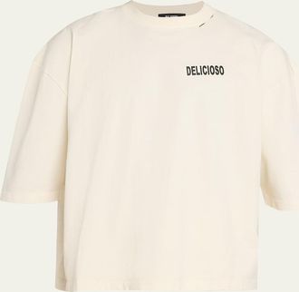 Willy Chavarria Mens Willys Taco Shop Graphic T-Shirt