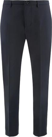 Department Five Pantaloni con applicazione logo - Blu