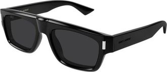 Saint Laurent unisex, Accessoires, Zwart, Maat: 55 MM