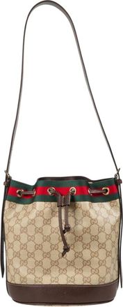 Gucci Bolso Cubo Peque&ntilde;o Venice - Bags - Mujer - Beige - ONE SIZE