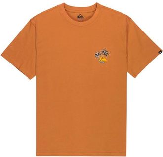Quiksilver EVO Learning From Nature S/S T-Shirt f&uuml;r Herren | orange