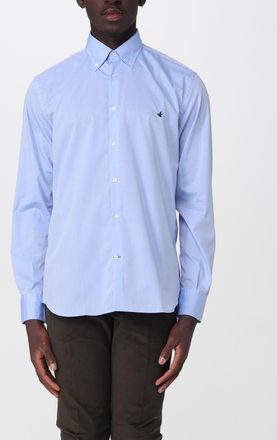 Brooksfield Camicia casual in popeline di cotone con collo button-down