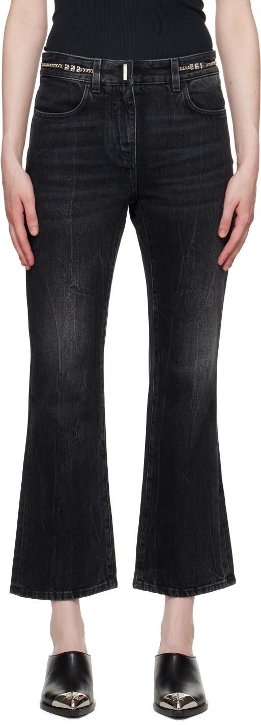 デニム・ジーパン GIVENCHY Woman Jeans Black BW50WH5Y5N 001 GIVENCHY ジバンシィ デニムパンツ サイズ31 SLIM FIT スリム