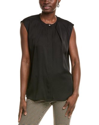 HUGO BOSS Bielli Silk-Blend Top