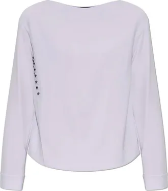 Emporio Armani Donna, Top, Viola, XS, new