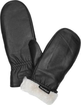 Warmbat Want - unisex - Handschoenen - Zwart - S - Leer - Accessoires