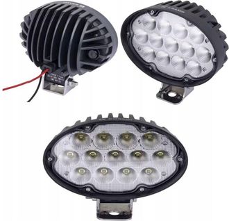 OEM L&aacute;mpara De Trabajo Led Para John Deere Ovalada 65w 5200lm 65w 2pin Luz Enfocada