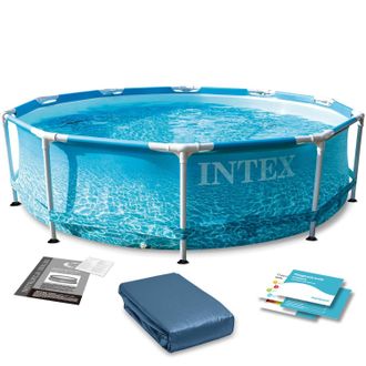 Intex Piscina Con Estructura De 305x76 Cm, 6 En 1, Intex 28206