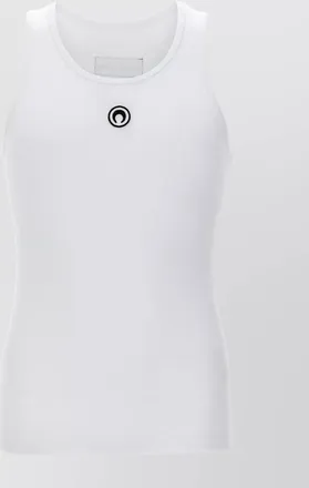 Marine Serre ribbed tank top