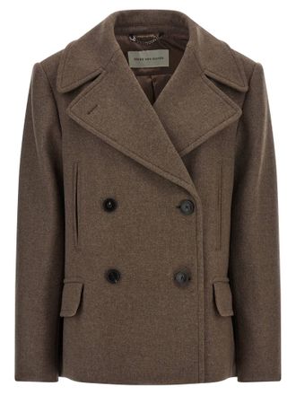 Dries Van Noten Womens Vafel Coat