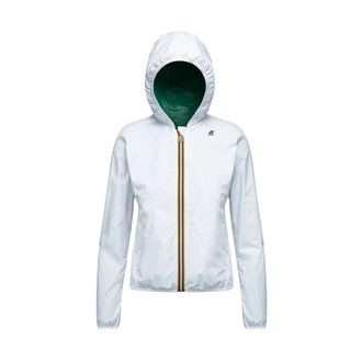 K-Way Dames, Jassen, Wit, Maat: XL Nylon