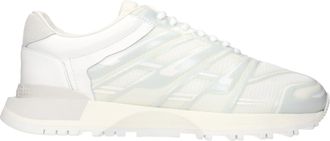 Maison Margiela Mens Sneakers White/Light Grey Fabric