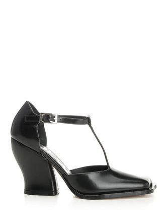 Loewe Mohair Blend Cardigan Decollete Nero-Donna