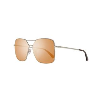 Web Eyewear Sunglasses, female, Yellow, Size: ONE SIZE Metal Frame Sunglasses