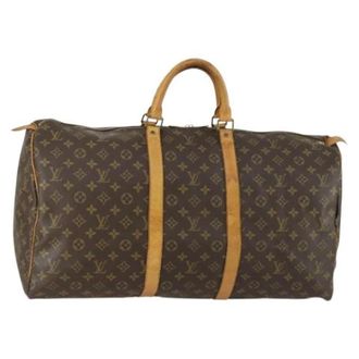 Louis Vuitton Pre-owned Weekend Bags, female, Brown, Size: ONE SIZE Pre-owned Weekend Bag