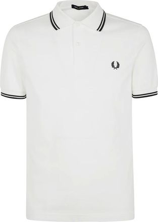 Fred Perry Camisa Elegante Twin Tipped - Tops - Hombre - Blanco - XL