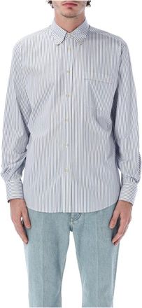 Valentino Garavani Camicia Maniche Lunghe B.Down - Heren - Casual Overhemden - Veelkleurig - L - Katoen - Overhemden