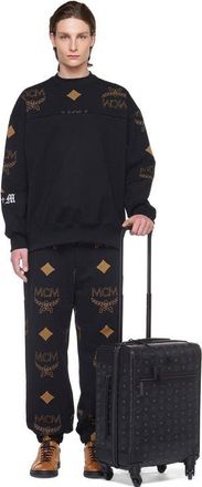 MCM Ottomar Trolley in Visetos in Black at Nordstrom, Size Small