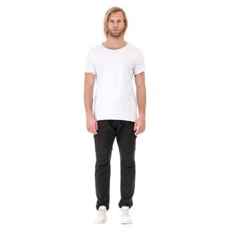Giorgio Brato T-Shirts, male, White, Size: M Raw Cut T-shirt