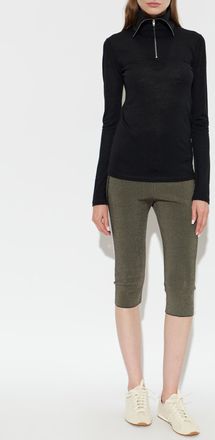Jil Sander Top With A Turtleneck, Womens, Black