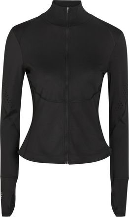 Stella McCartney Adidas X Stella Mccartney X Stella Mccartney Cropped Stretch-jersey top - Black - S (UK8-10 / S)