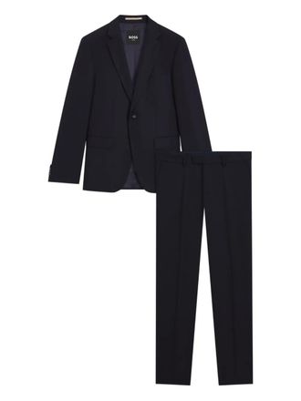 BOSS button suit - Blue