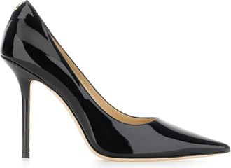 Jimmy Choo London Hoge hakken schoenen voor vrouwen - Dames - Pumps - Zwart - 38 EU - Leer - Schoenen