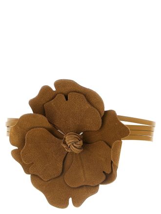 Pinko Flower Belt - Cognac