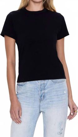 Pistola Denim Alba Short Sleeve Tee In Noir