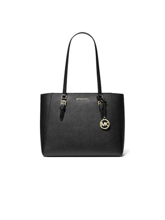 Michael Kors Womens Tote Black 88.coated Canvas Polyester Tote-bags