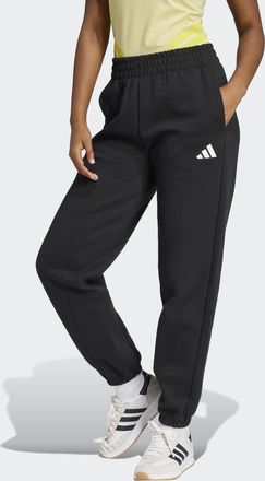adidas Sporthose ADIDAS SPORTSWEAR W FI SL PT, Damen, Gr. XXL, N-Gr, schwarz, Obermaterial: 68% Baumwolle, 32% Polyester, Hosen Sporthose, Regul&auml;r geschnitte
