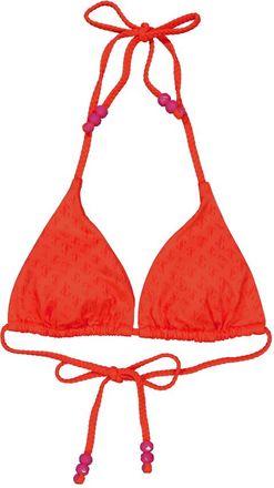 Jimmy Choo London Ariah Triangle Bikini Top, Brand Size 38 (X-Small)